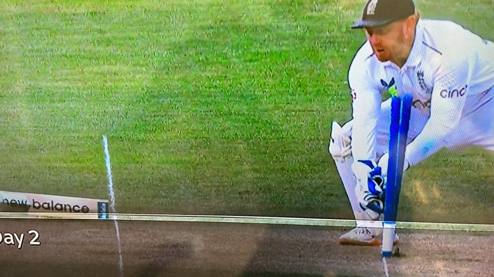 bairstow run out 0025