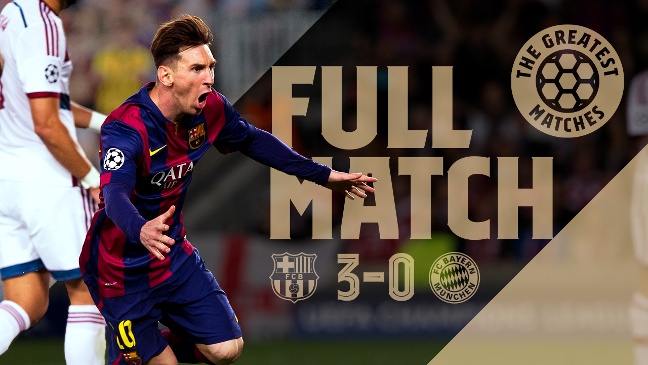 Barcelona Bayern 2015 goals