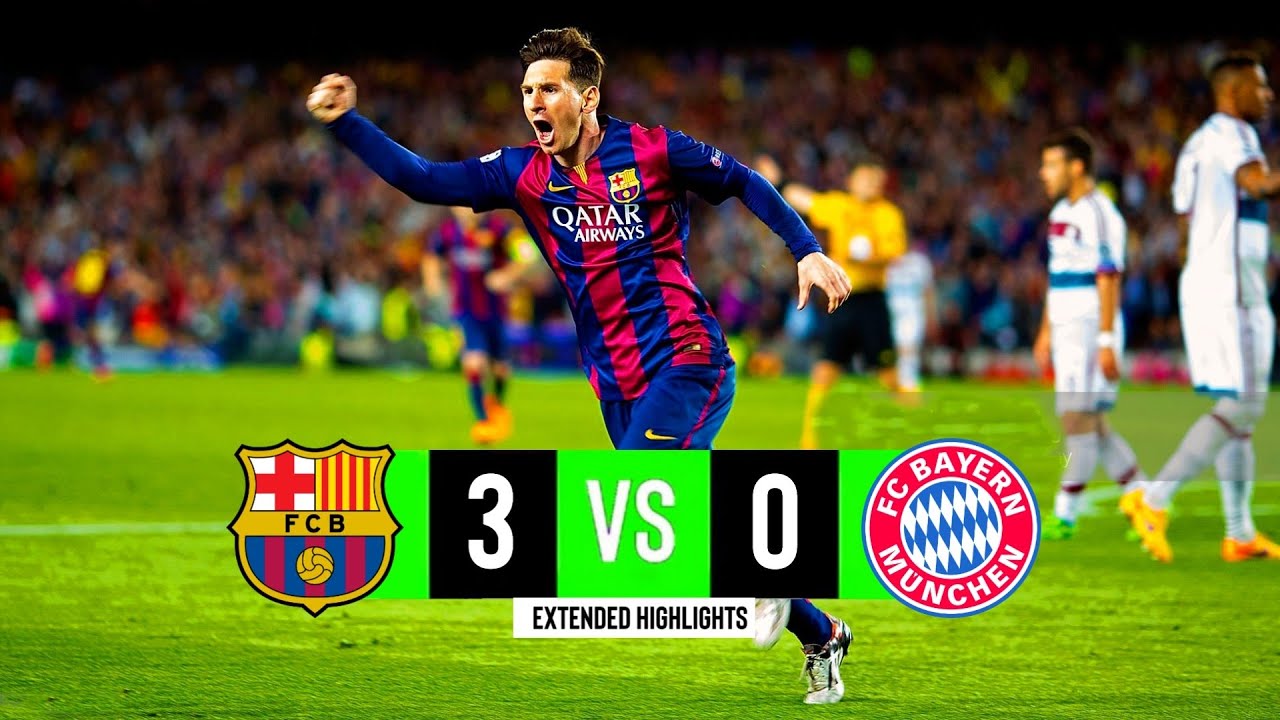 Barcelona Bayern 2015 highlights