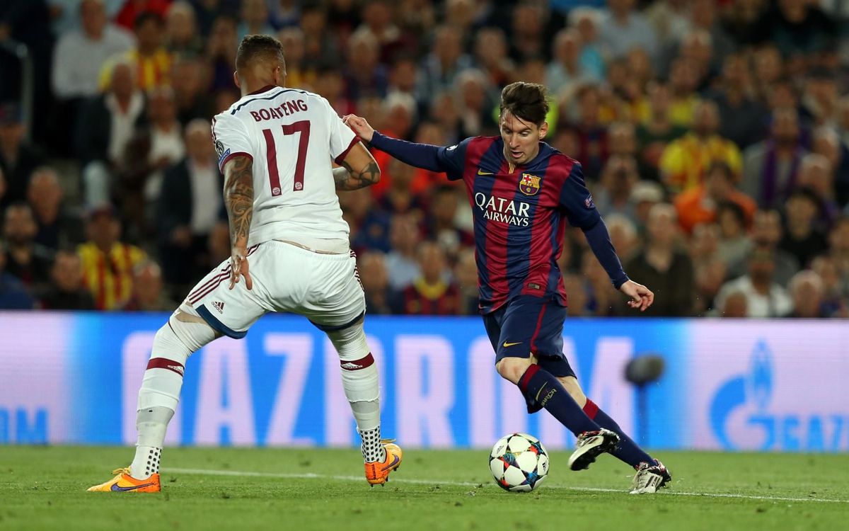 Barcelona Bayern 2015 match report