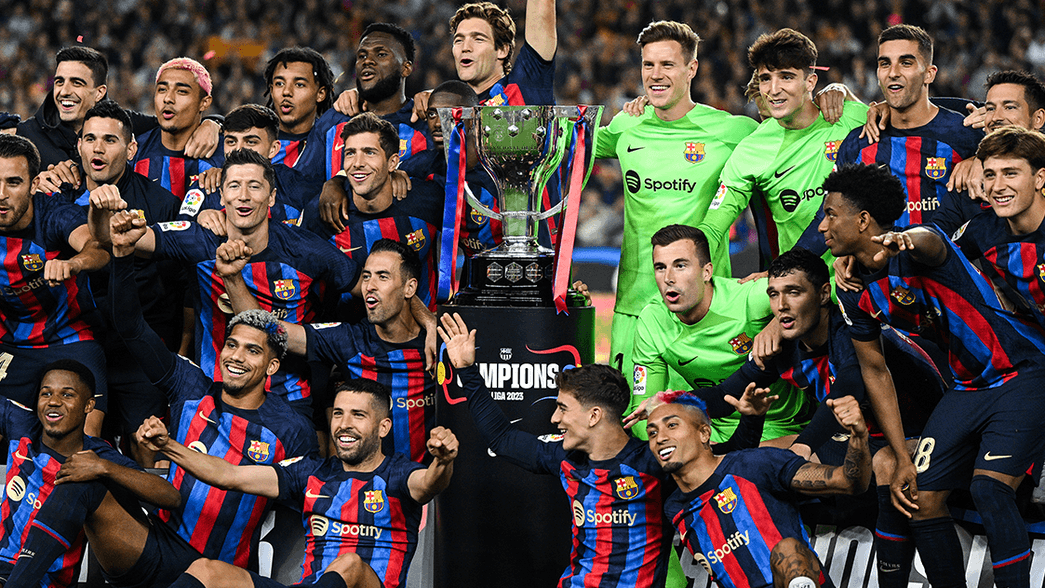 Barcelona player portraits