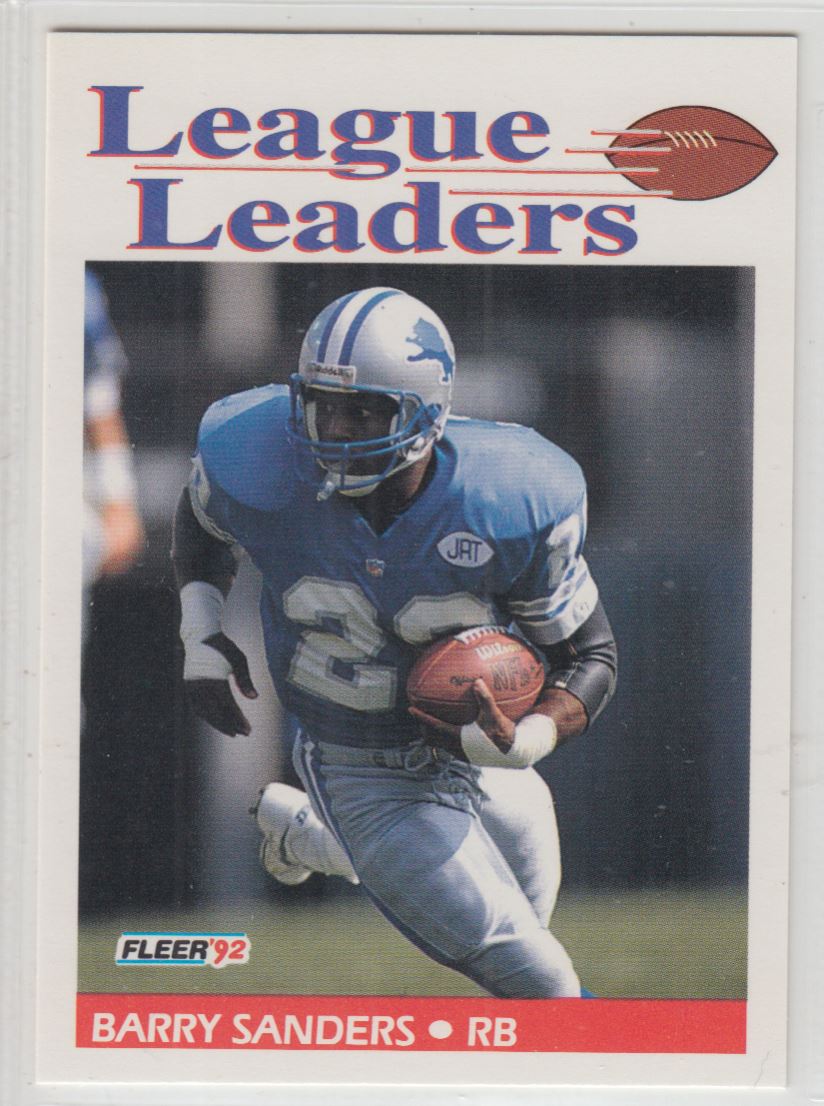 barry sanders poster 0022