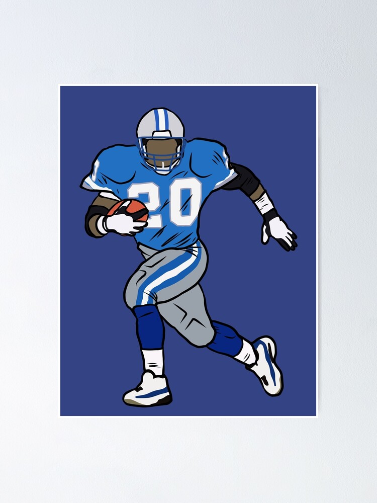 barry sanders poster 0023
