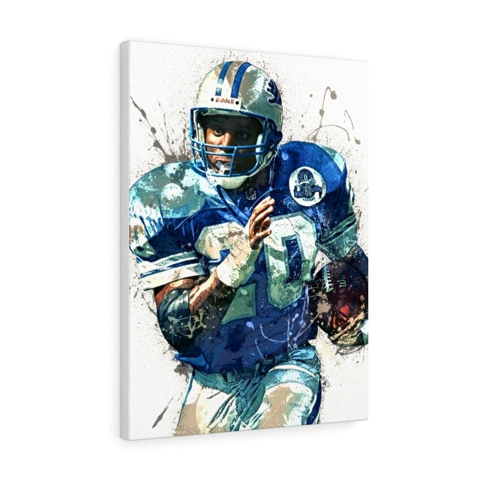 barry sanders poster 0026