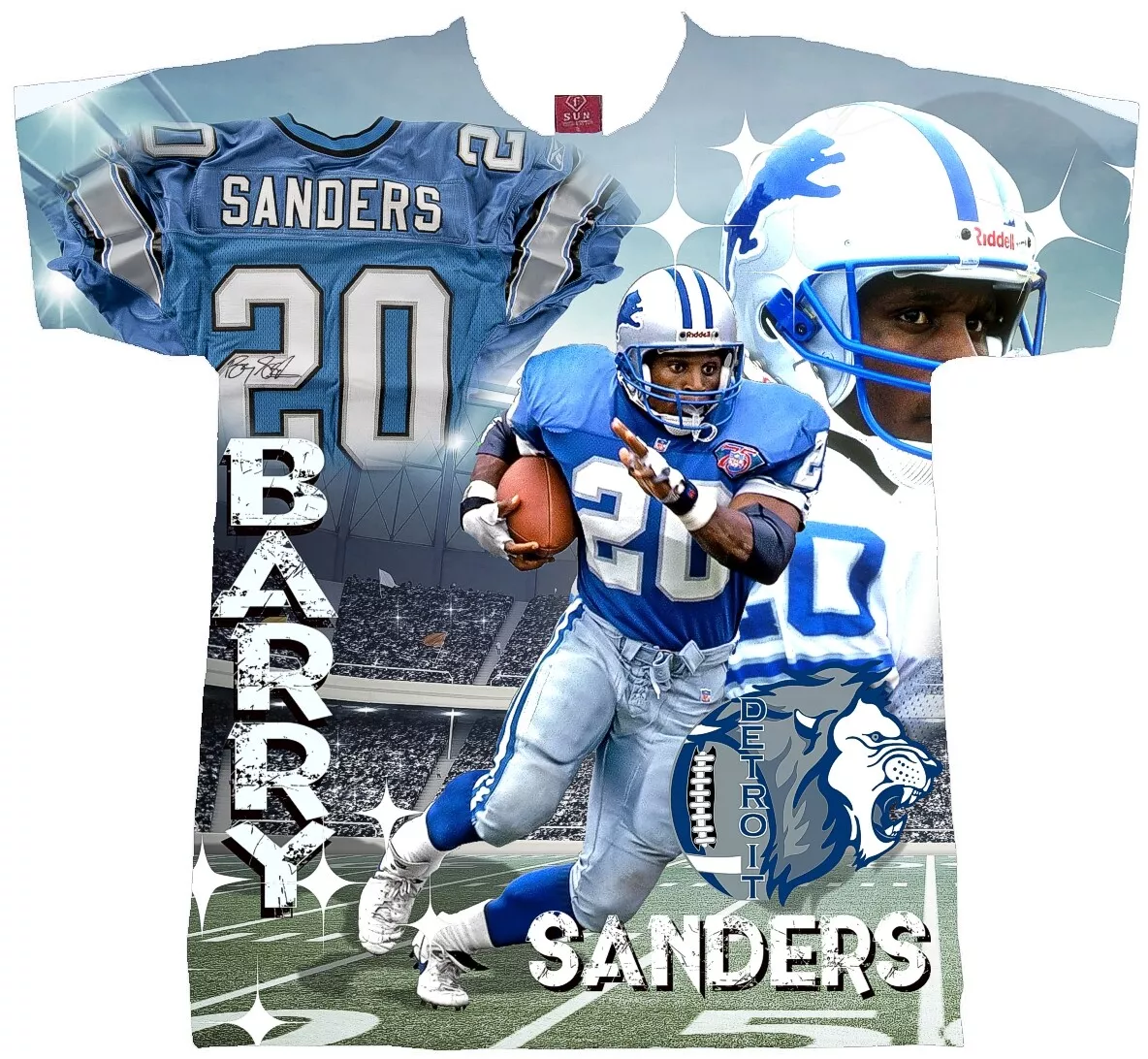 barry sanders poster 0027