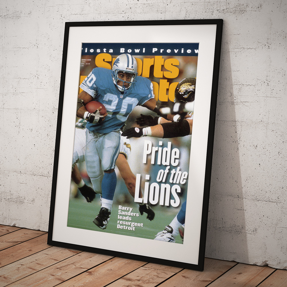 barry sanders poster 0028