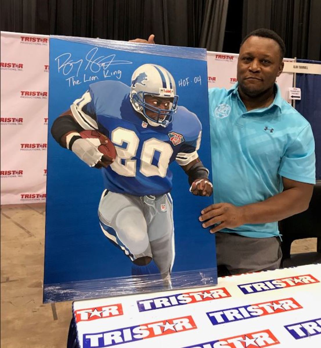 barry sanders poster 0029
