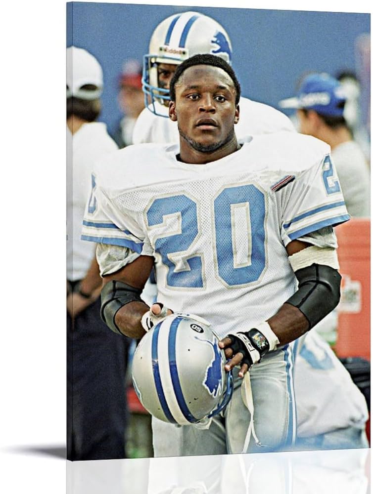 barry sanders poster 0037