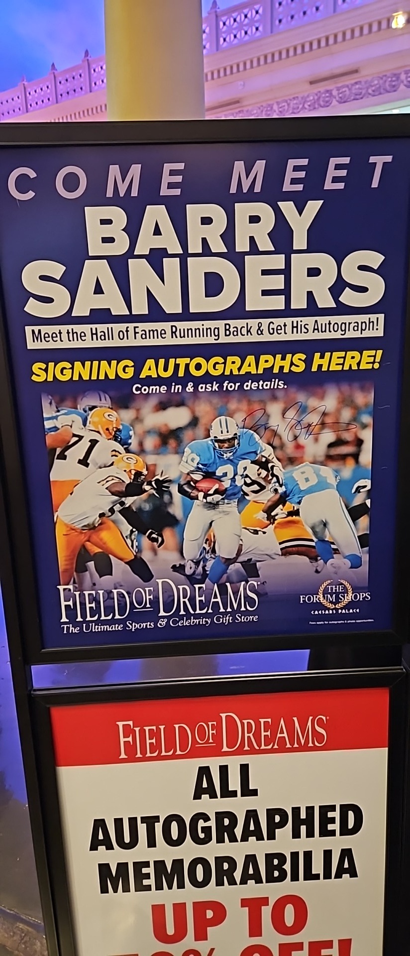 barry sanders poster 0044