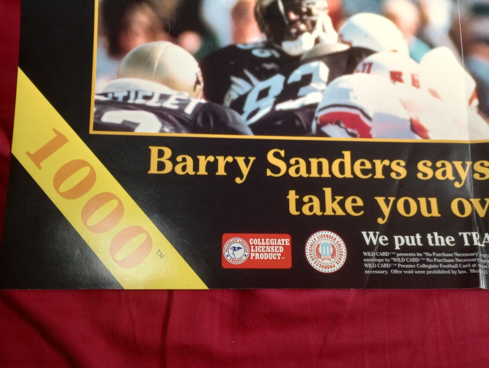 barry sanders poster 0045