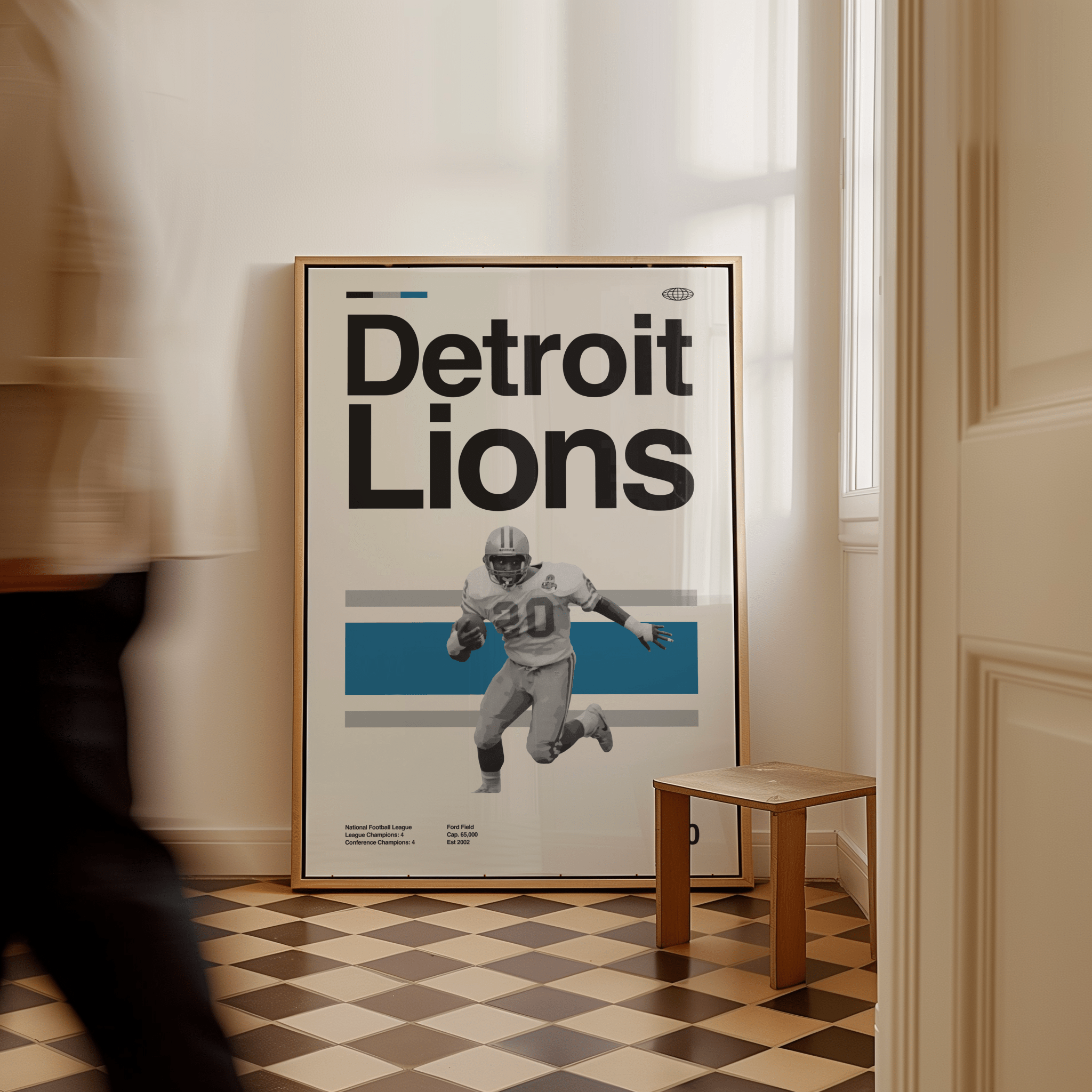 barry sanders poster 0049