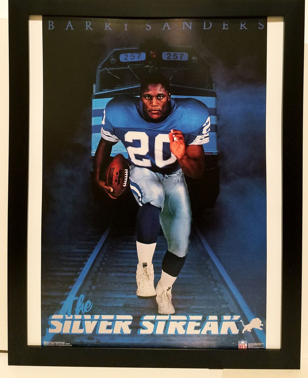 Barry Sanders wall art