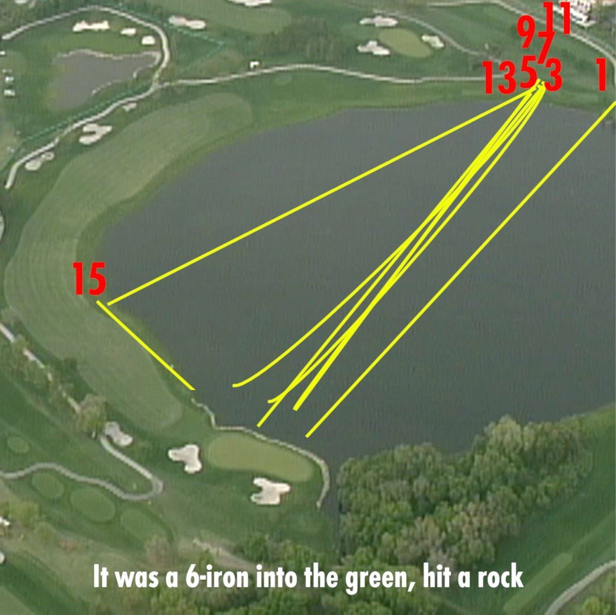 Bay Hill 6th hole tips