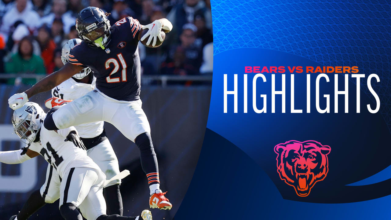 Bears Raiders game recap.