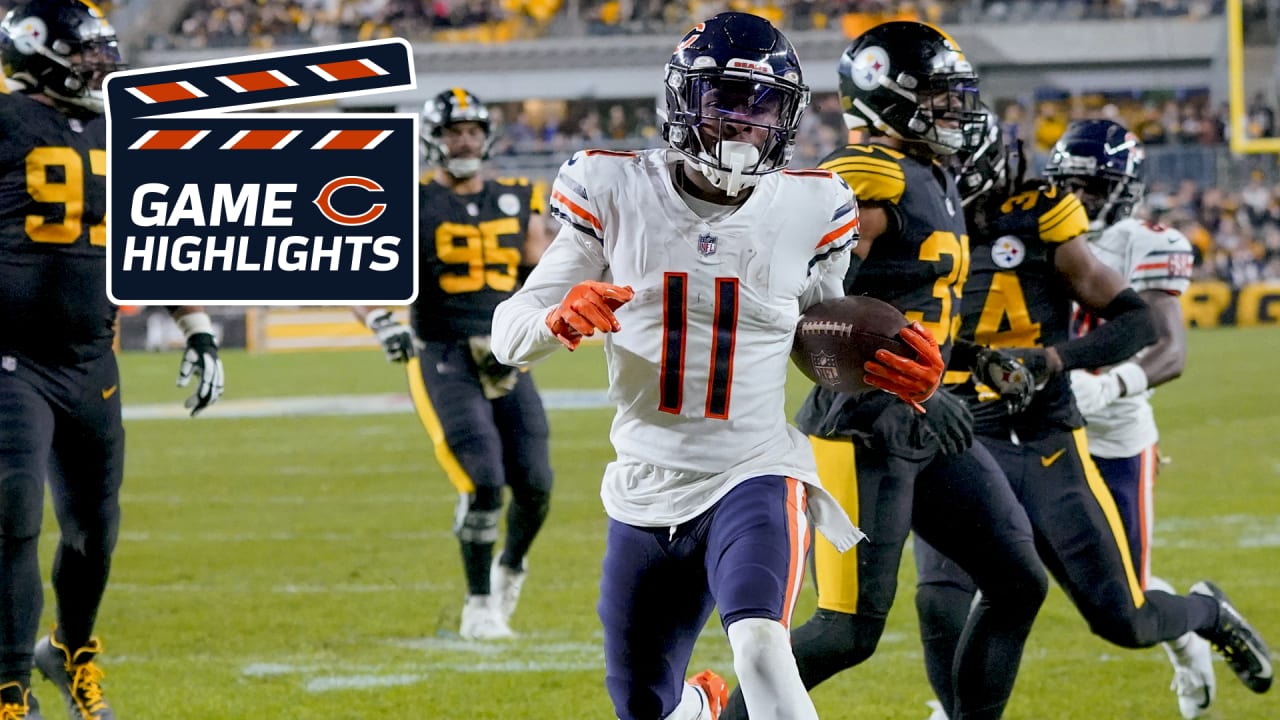 Bears vs Steelers player stats