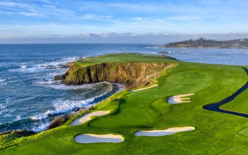 beautiful golf course wallpaper 0016