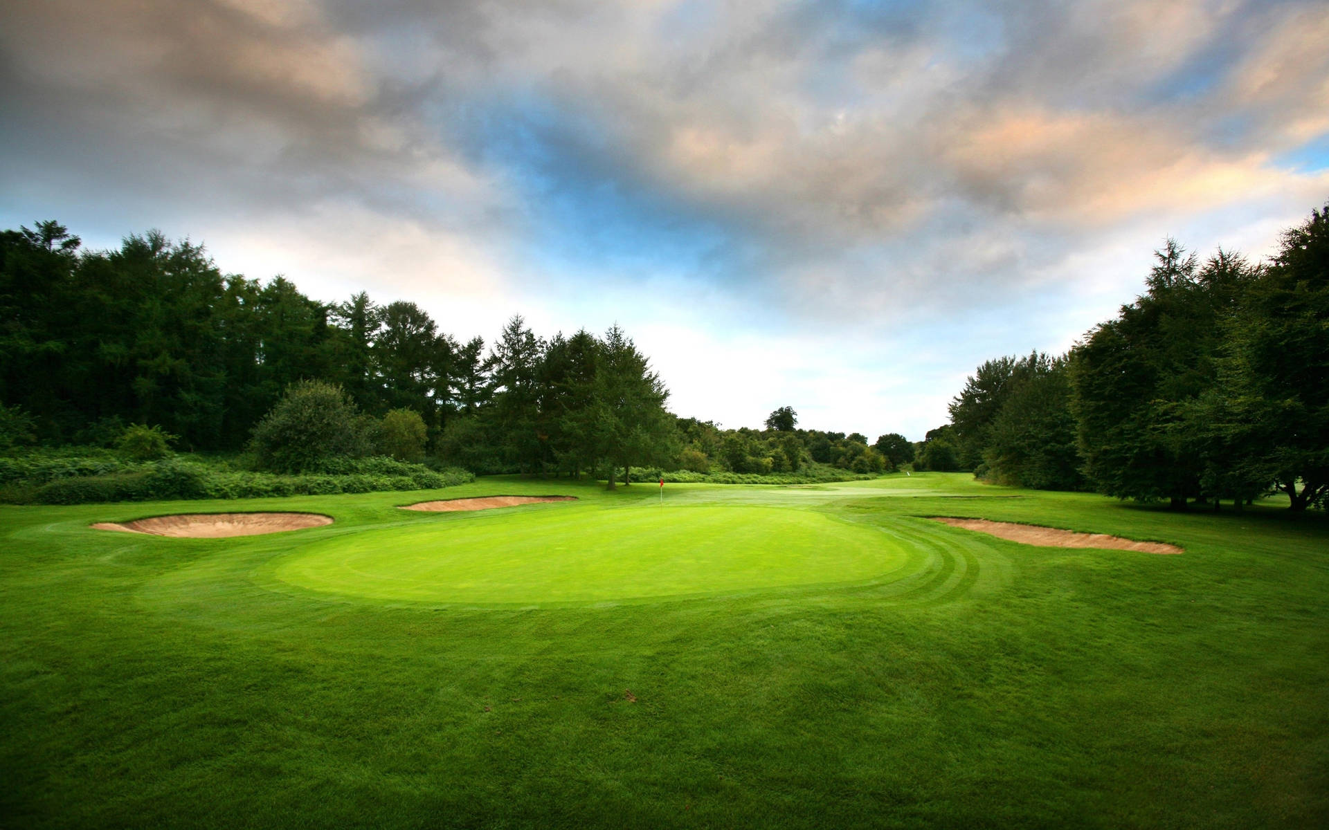 beautiful golf course wallpaper 0036