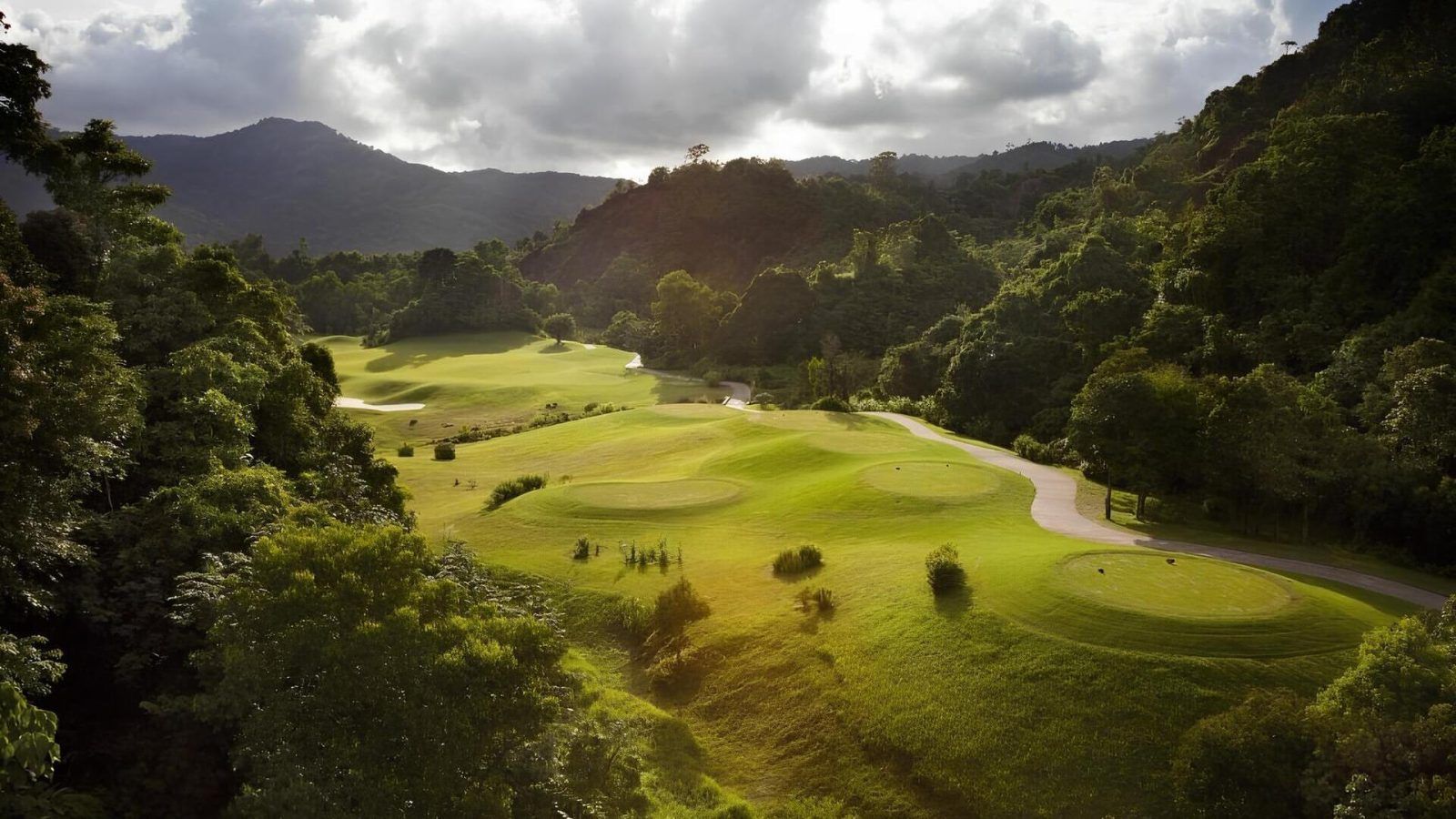 beautiful golf course wallpaper 0041