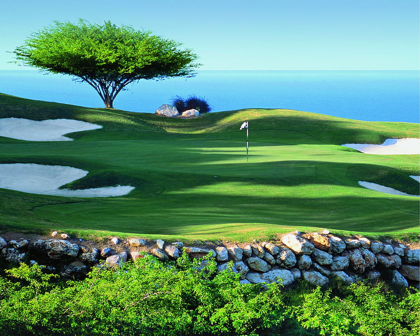 beautiful golf course wallpaper 0044