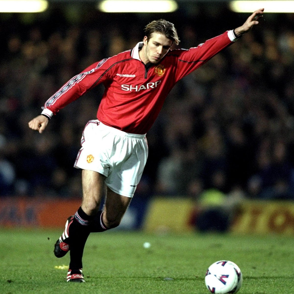 beckham world cup red card