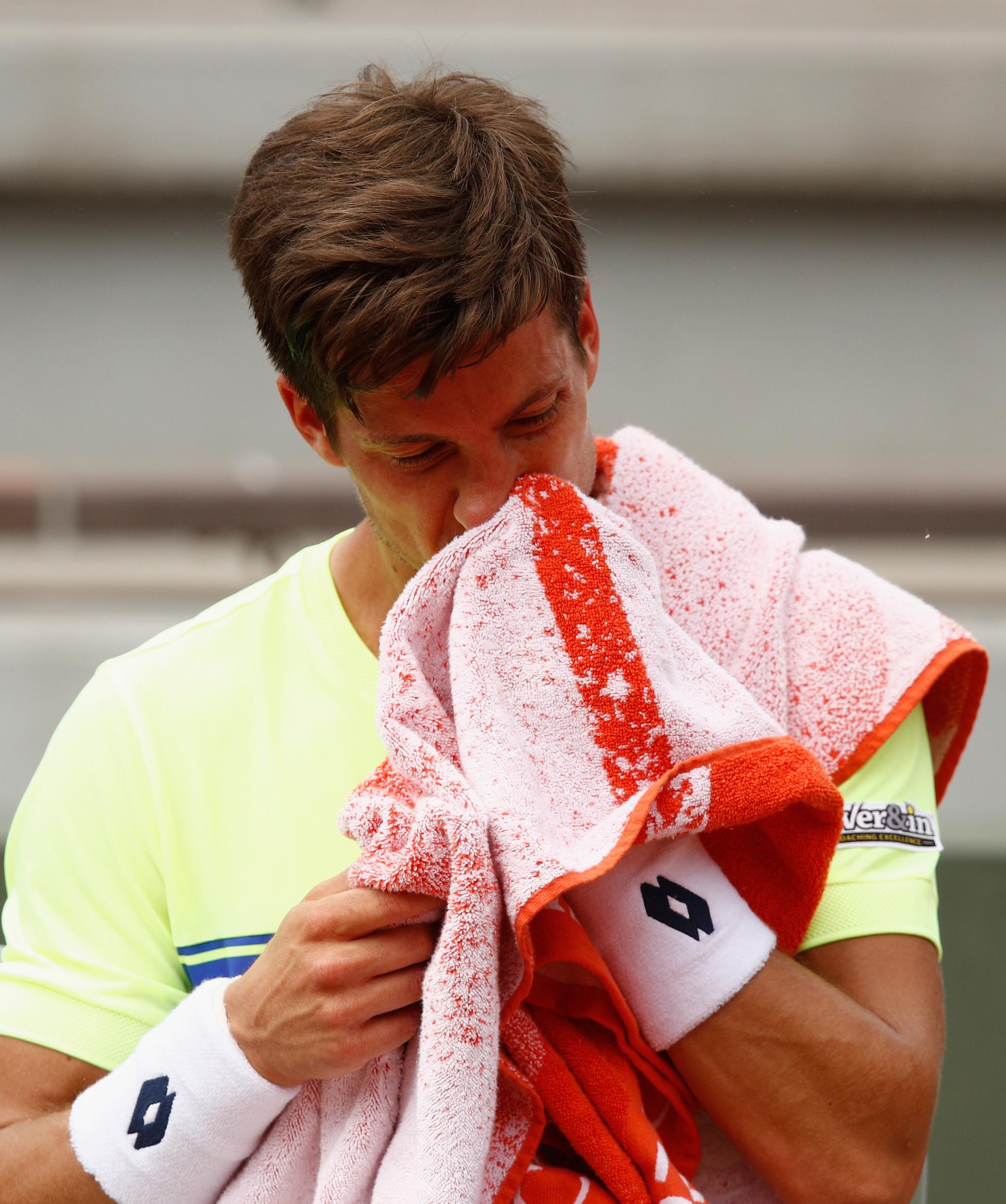 Bedene injury updates.