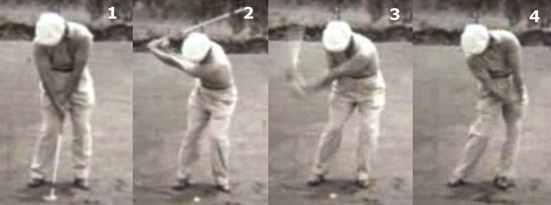 ben hogan swing sequence poster 0012