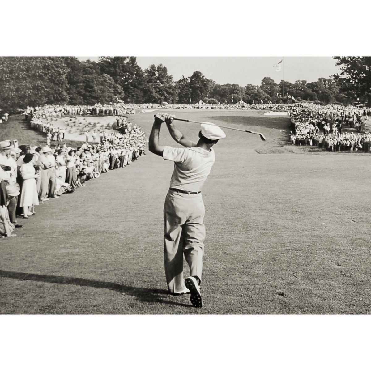 ben hogan swing sequence poster 0021