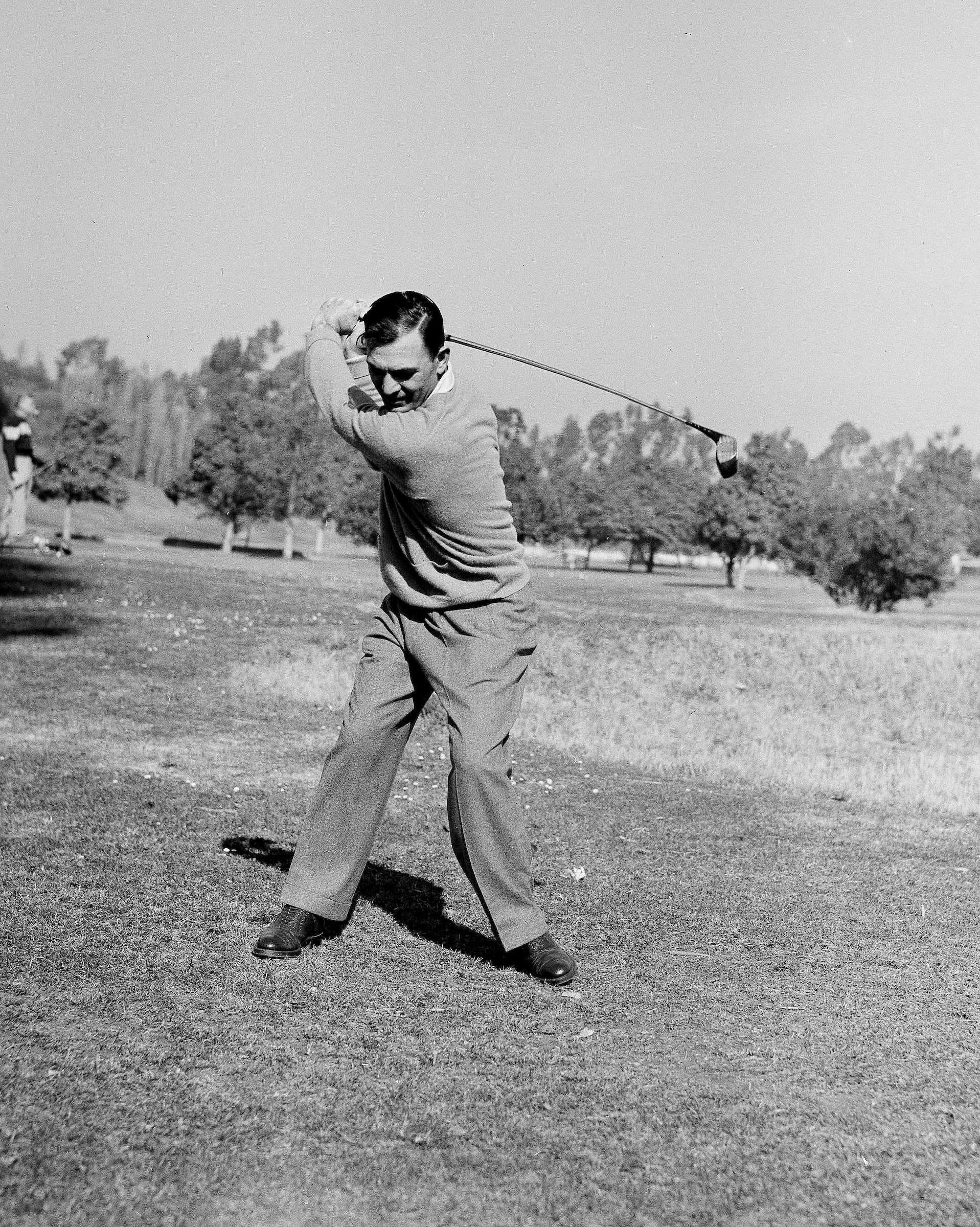 ben hogan swing sequence poster 0025