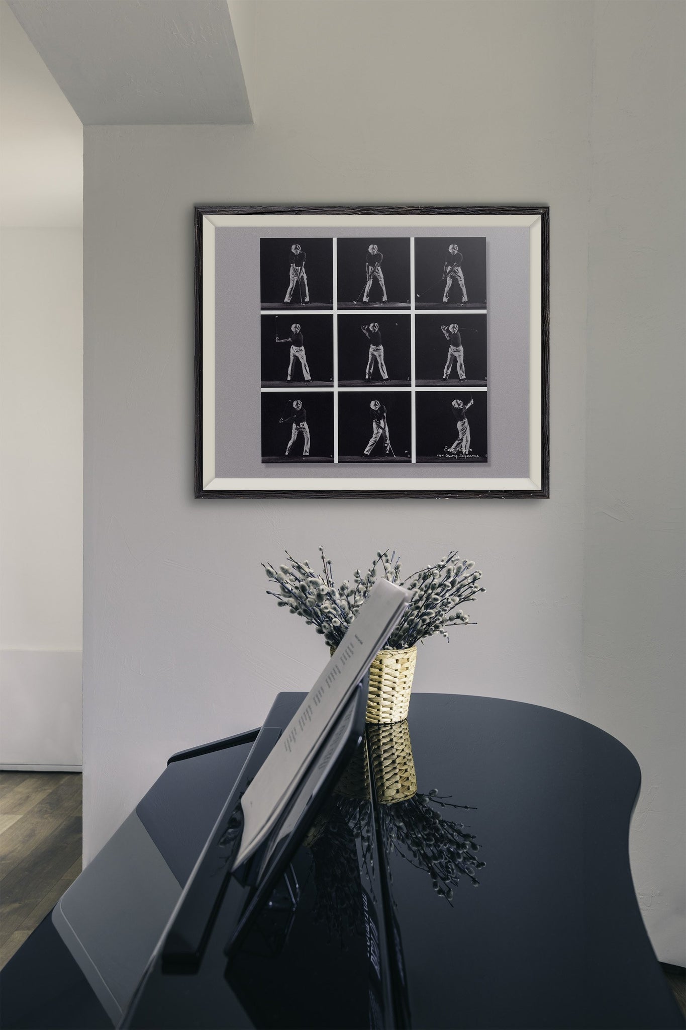 ben hogan swing sequence poster 0029