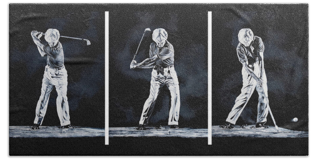 ben hogan swing sequence poster 0030