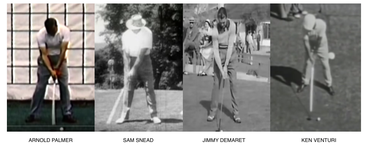 ben hogan swing sequence poster 0031