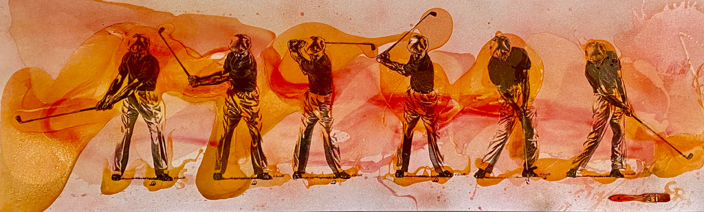 ben hogan swing sequence poster 0033