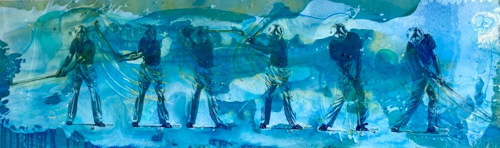 ben hogan swing sequence poster 0037