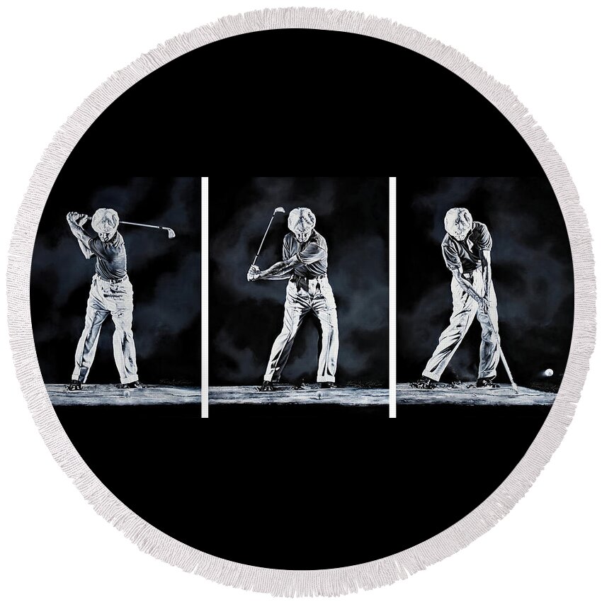 ben hogan swing sequence poster 0040