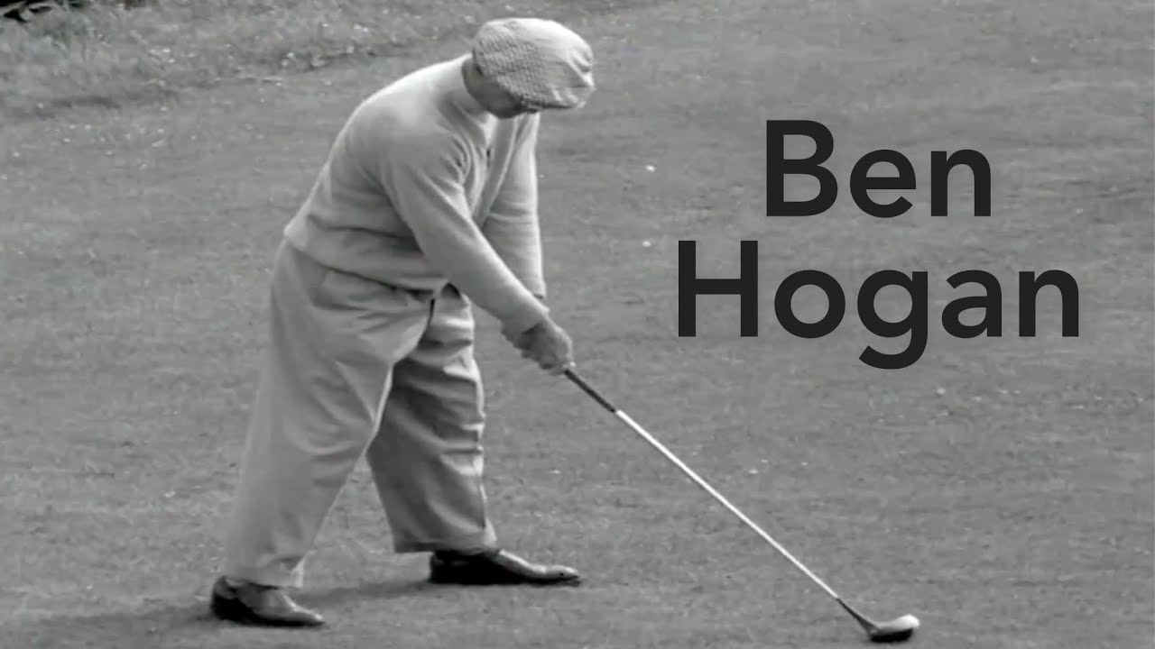 ben hogan swing sequence poster 0046