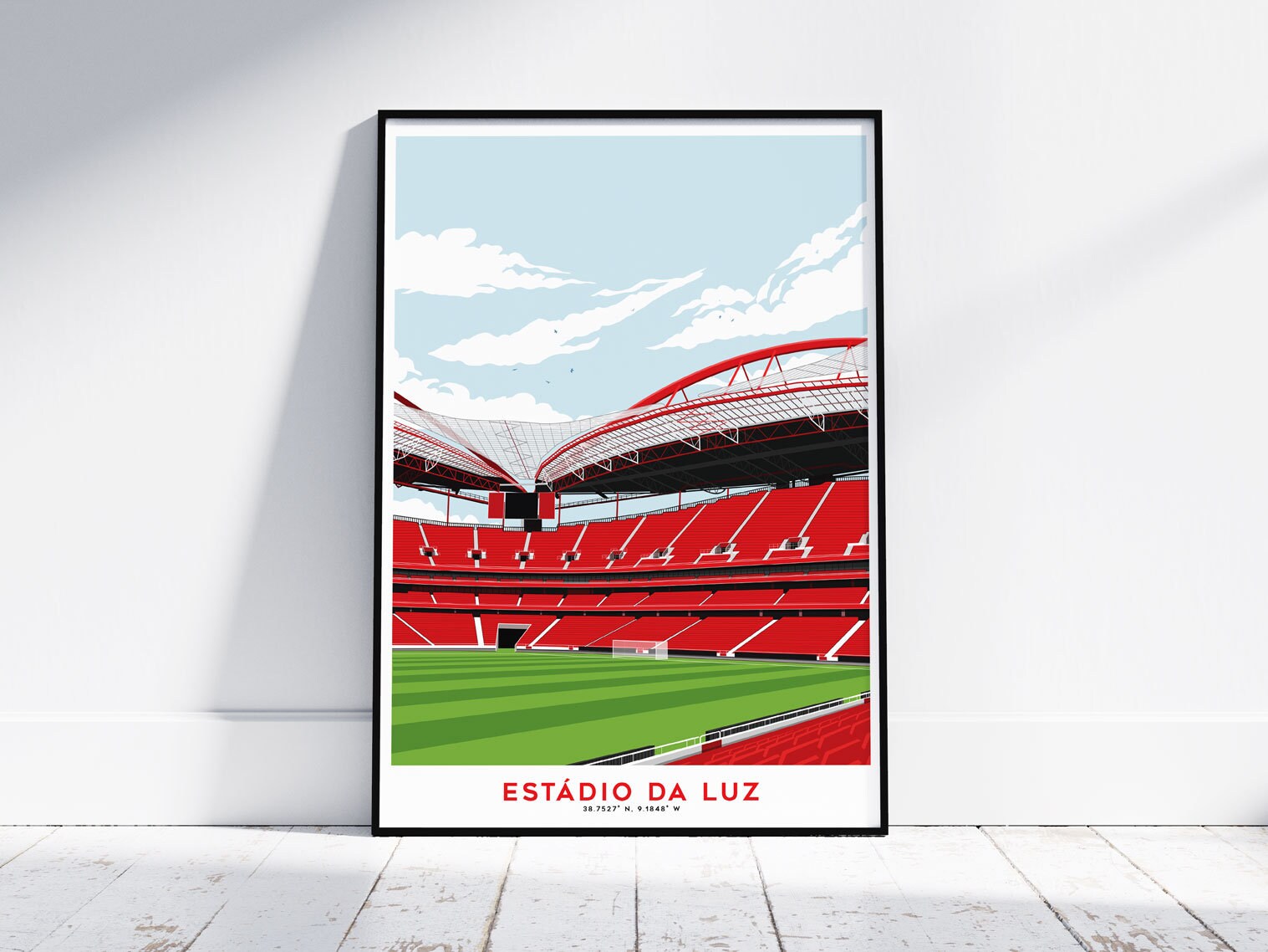 Benfica stadium prints