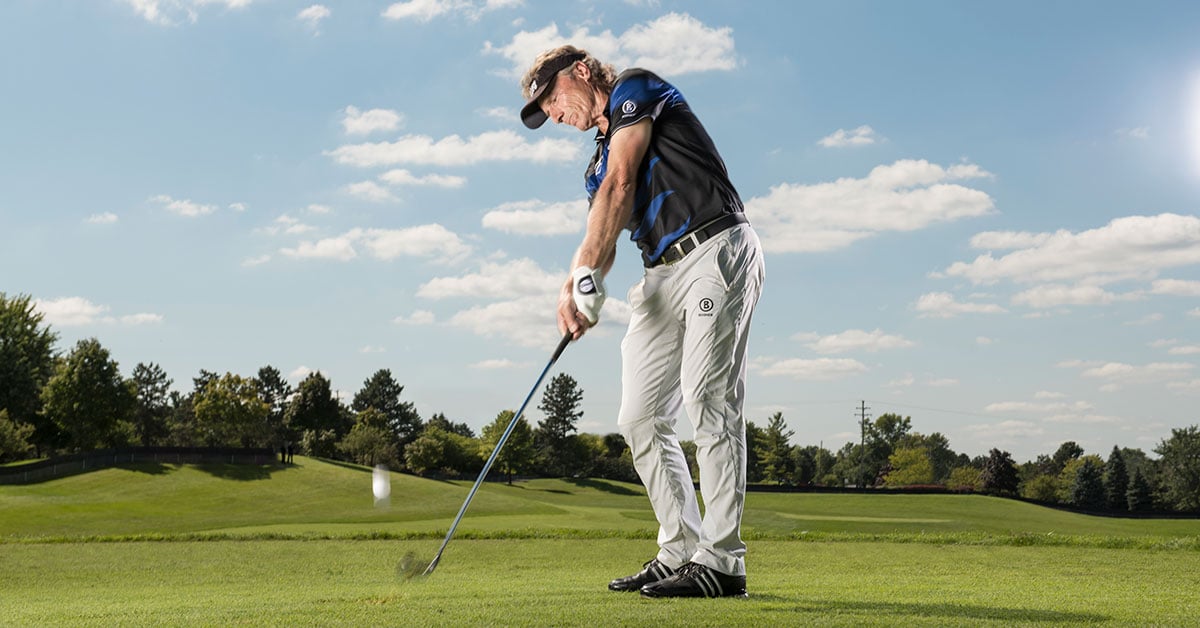 Bernhard Langer golf tips.