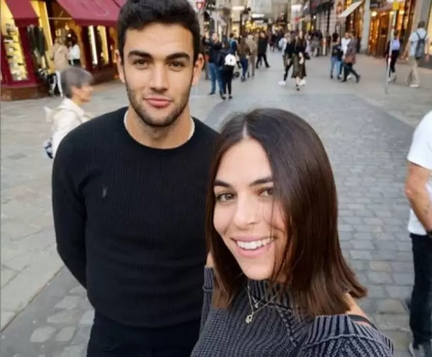 Berrettini couple candid