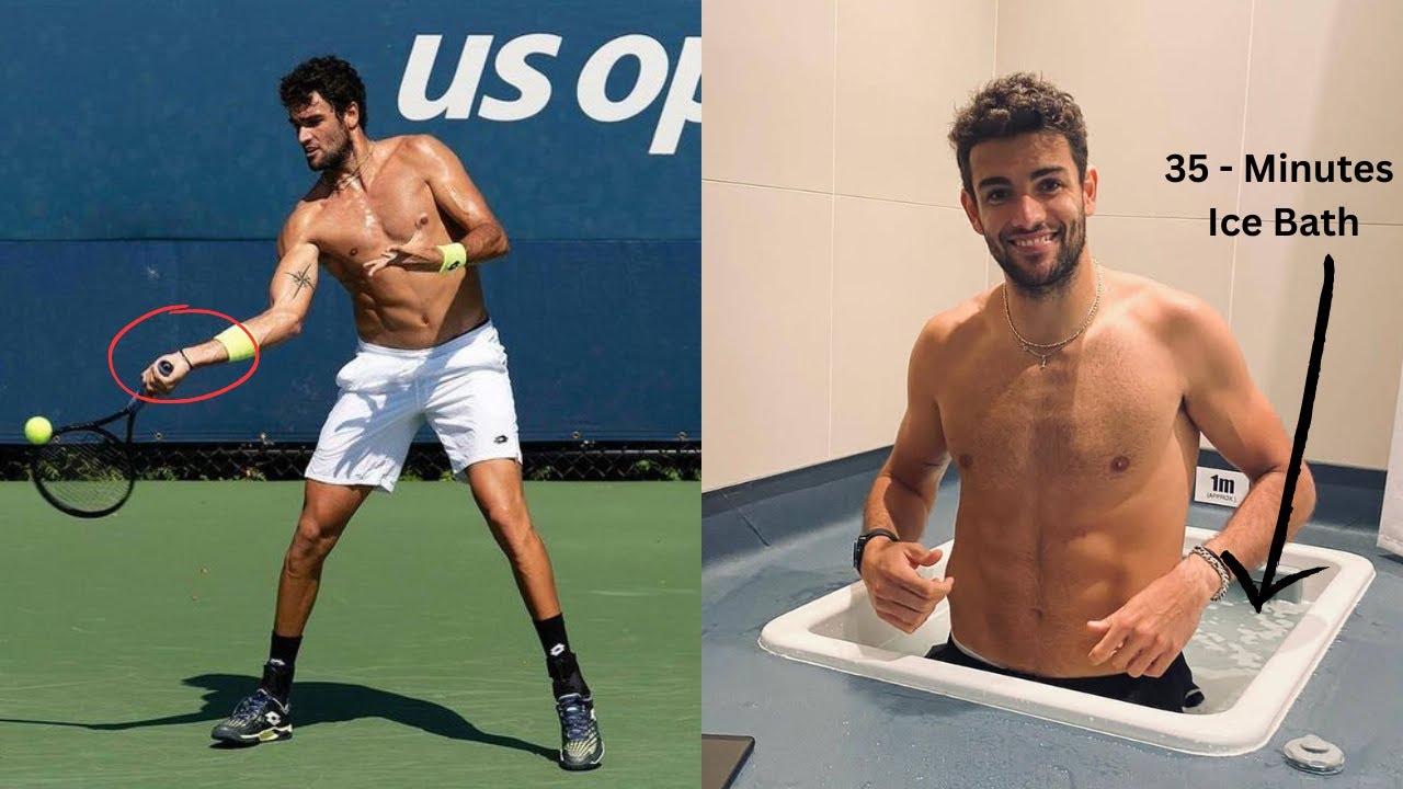 Berrettini flexibility training