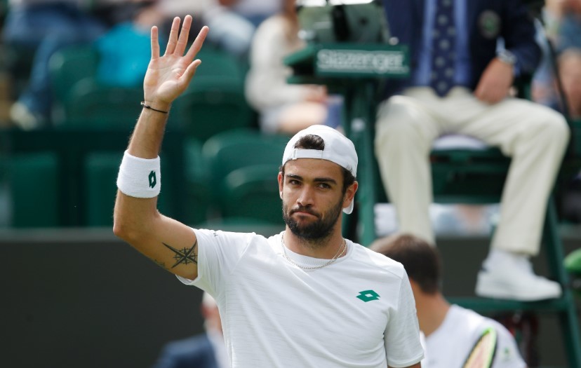 Berrettini Wimbledon statistics