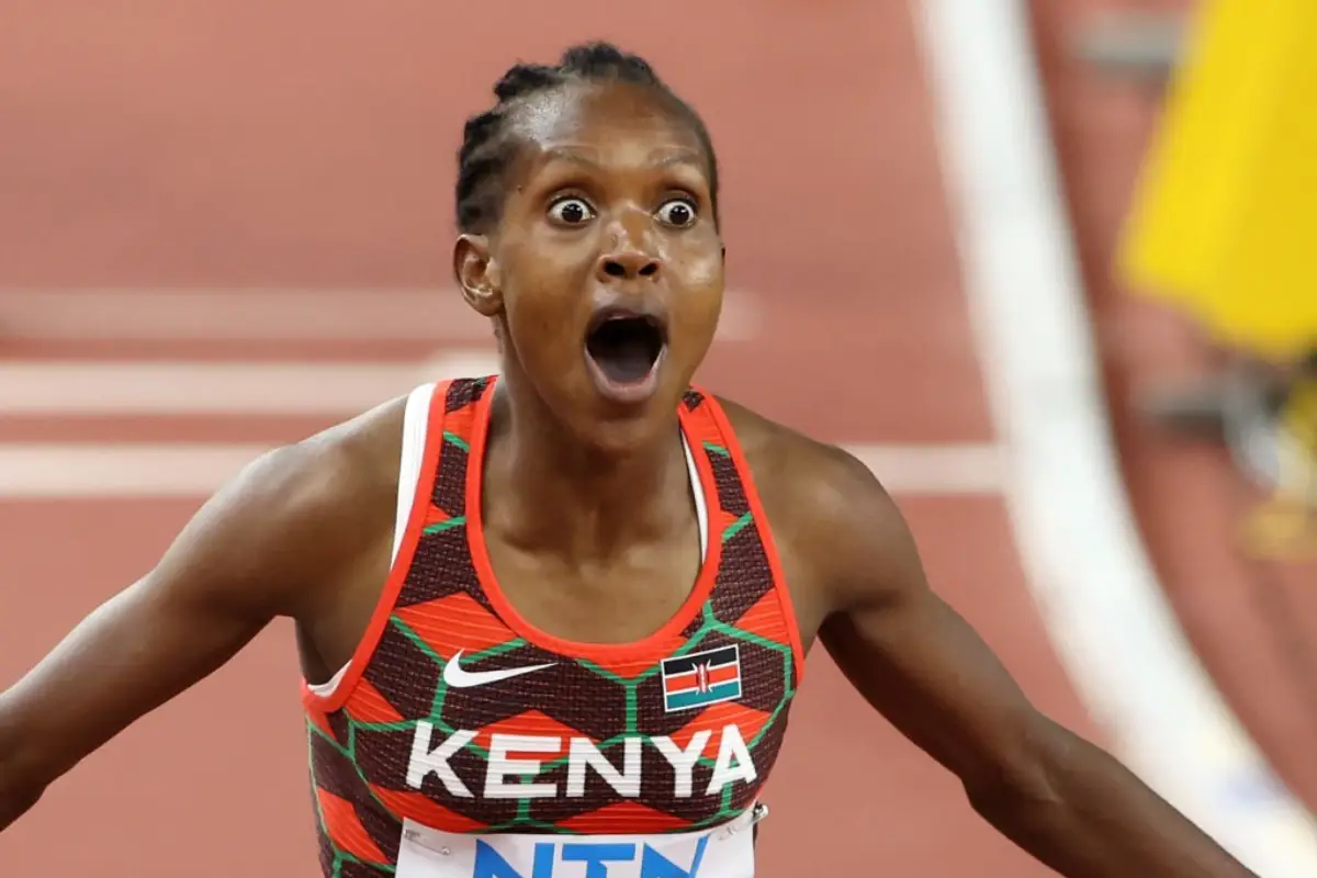 best performances women's 1500m final