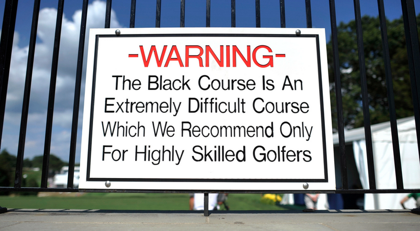 Bethpage Black etiquette