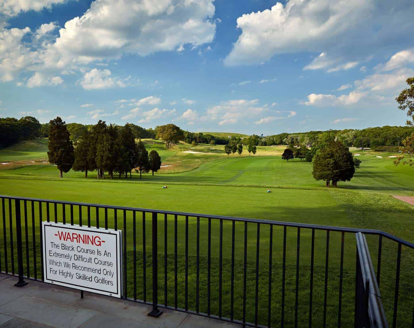 bethpage black warning sign 0009