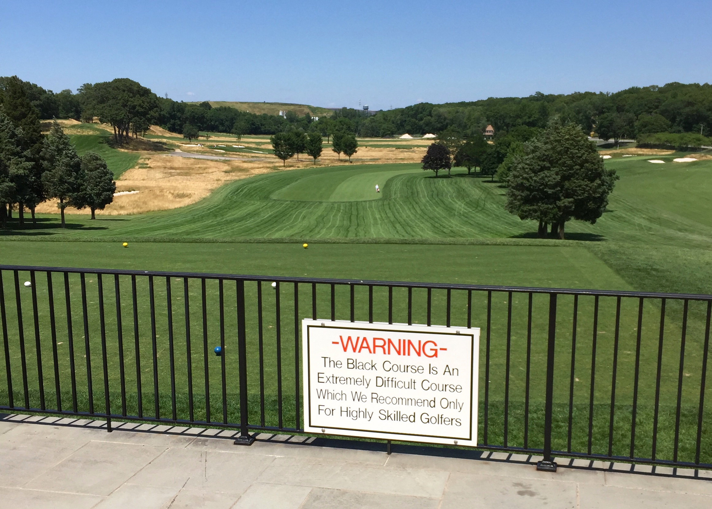bethpage black warning sign 0021
