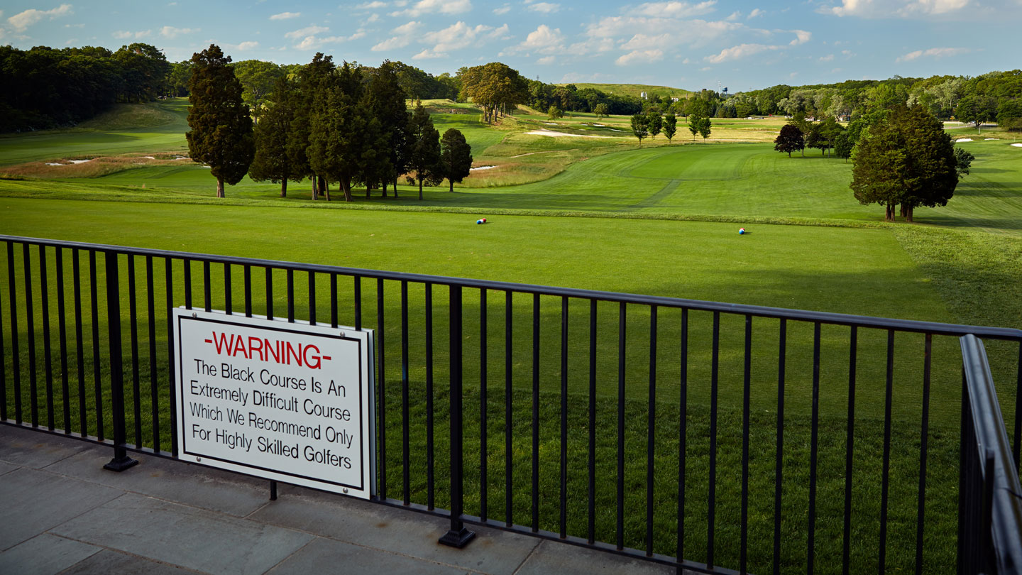 bethpage black warning sign 0025