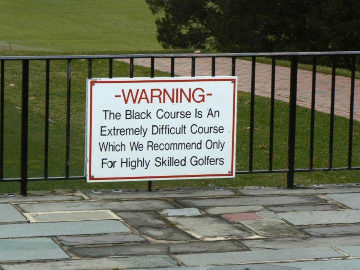 bethpage black warning sign 0038