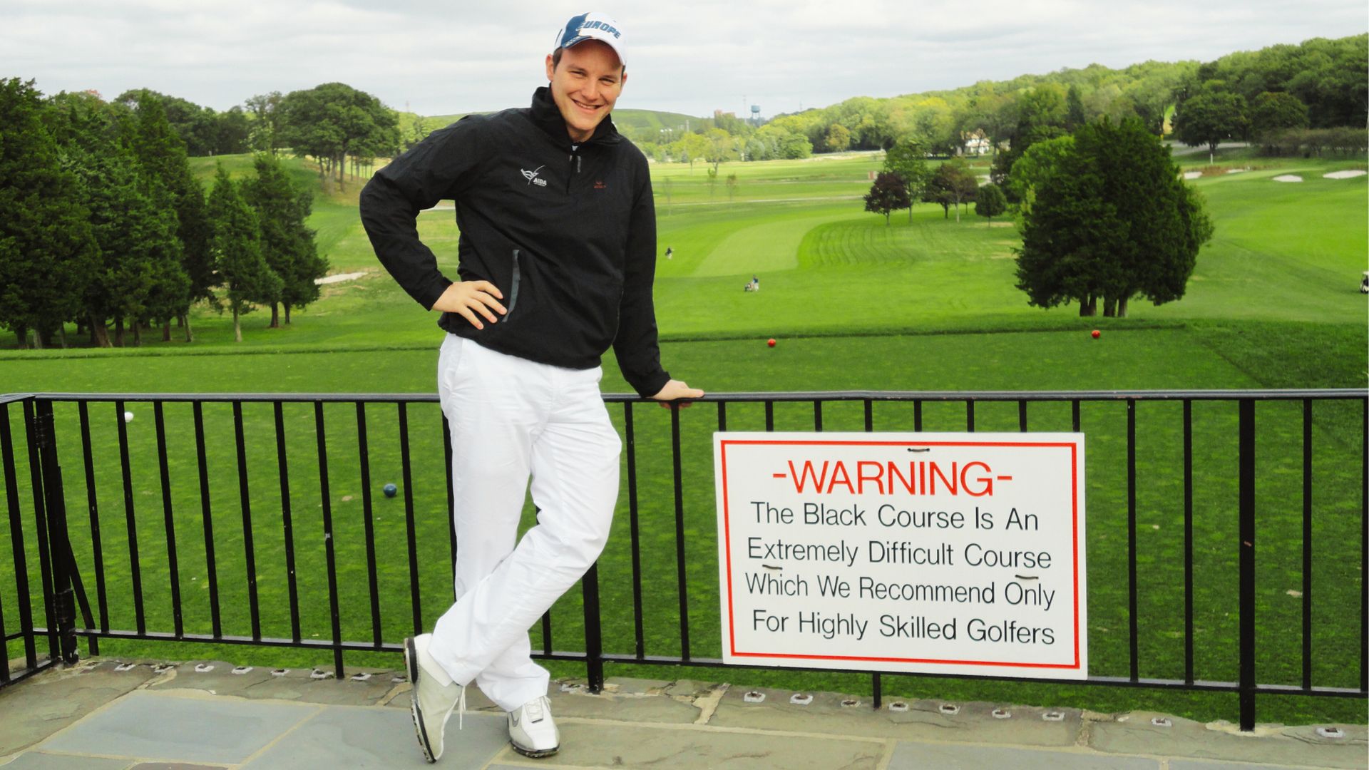 bethpage black warning sign 0046