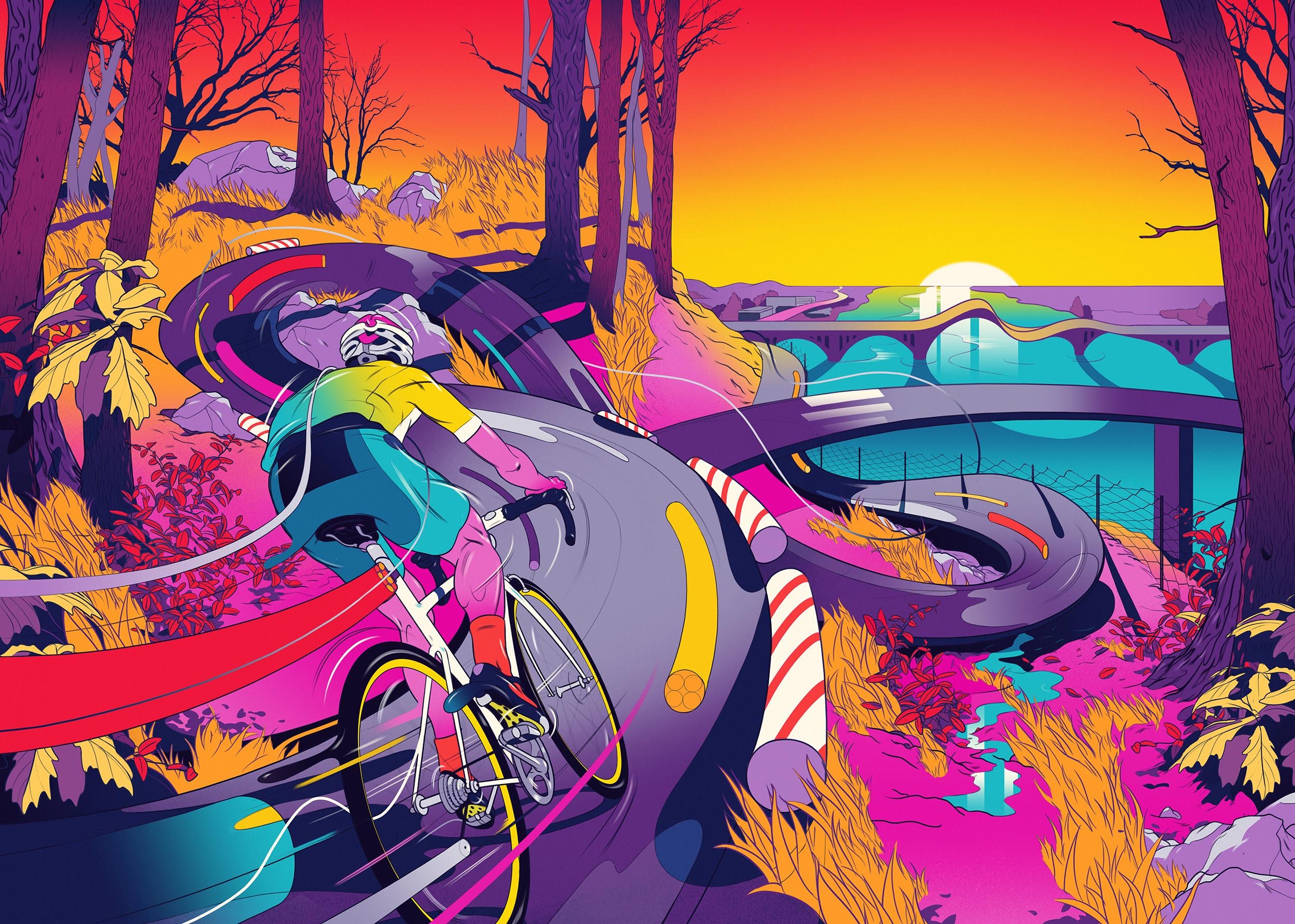 bicycle artwork