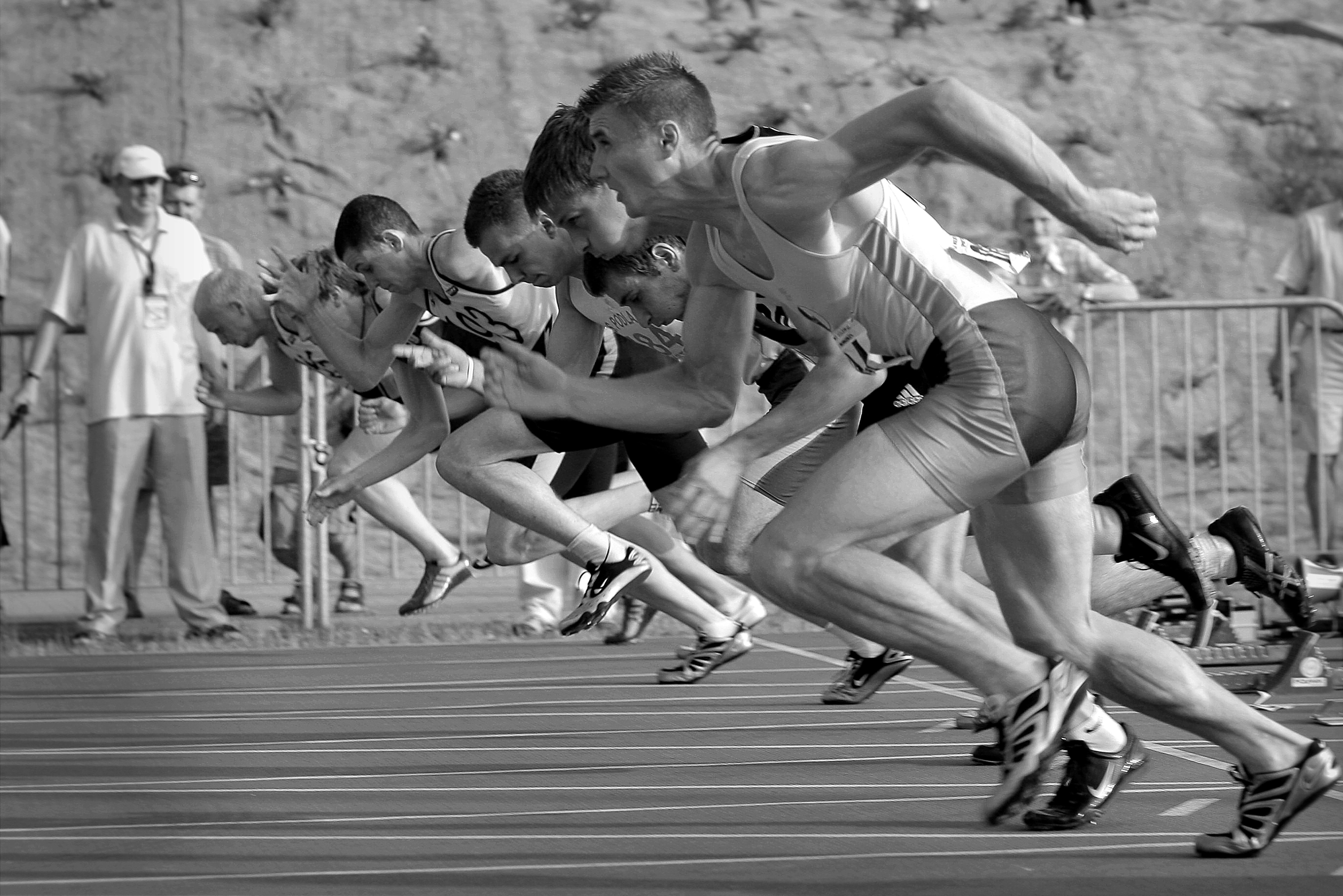 black and white sports photos 0016