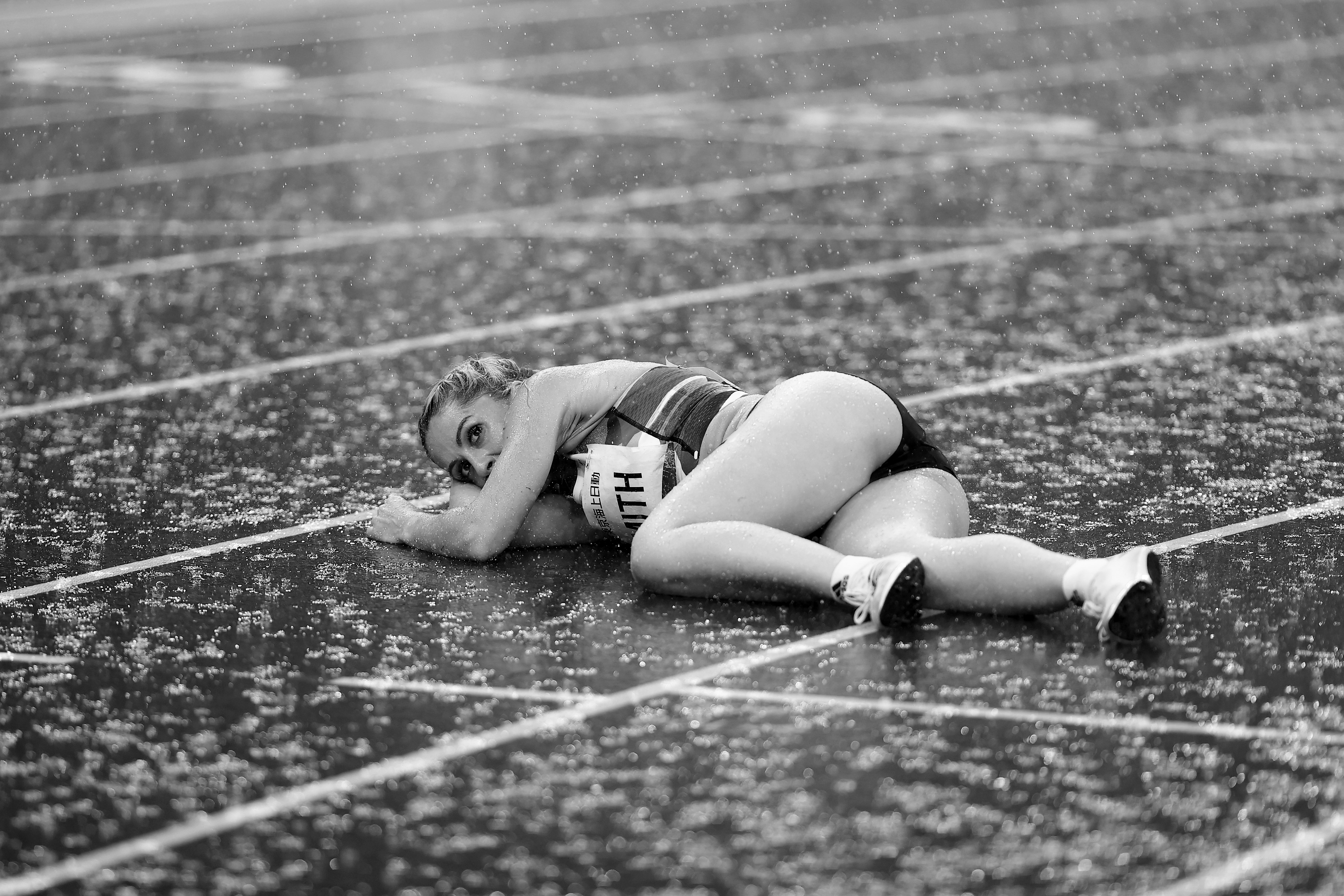 black and white sports pictures